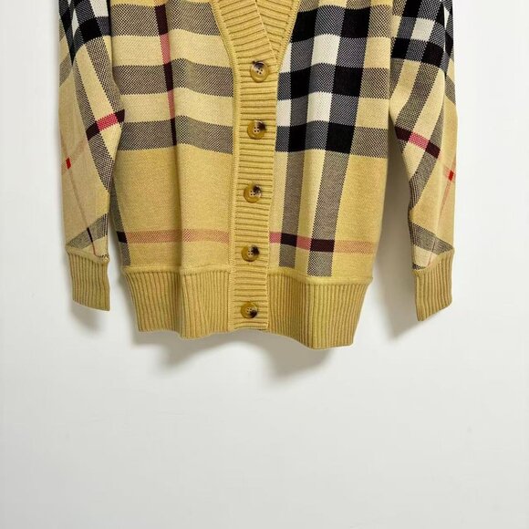 Burberry Vintage Check V-neck cardigan - Picture 5 of 12